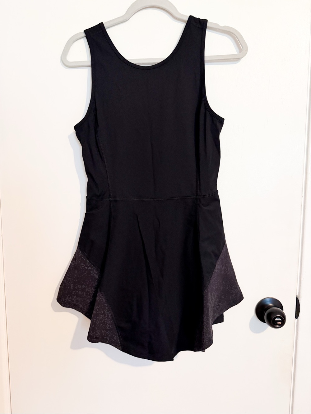 lululemon athletica Black Sleeveless Tennis Dress